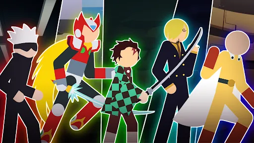 Capturas de pantalla de Stick Fight Dragon Warriors