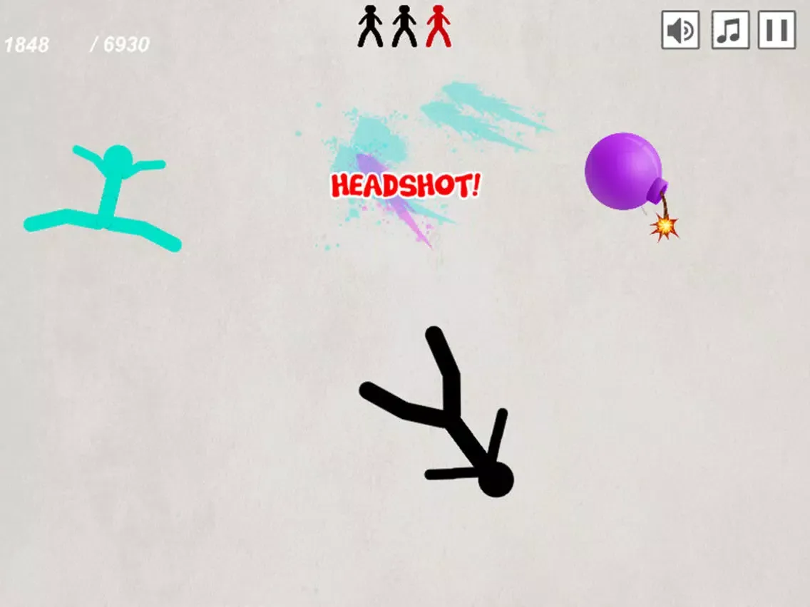 Stickman Fighting Games iPad 应用截图