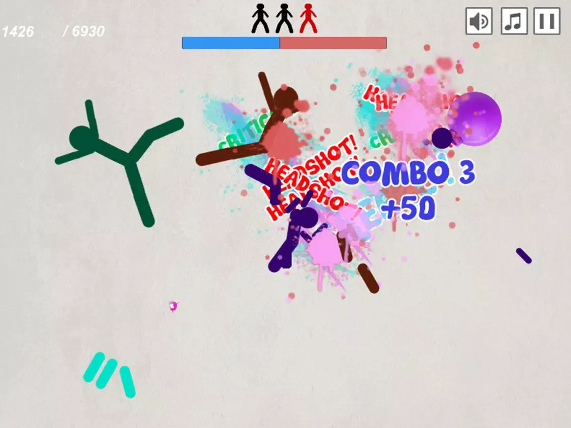 Stickman Fighting Games iPad 应用截图