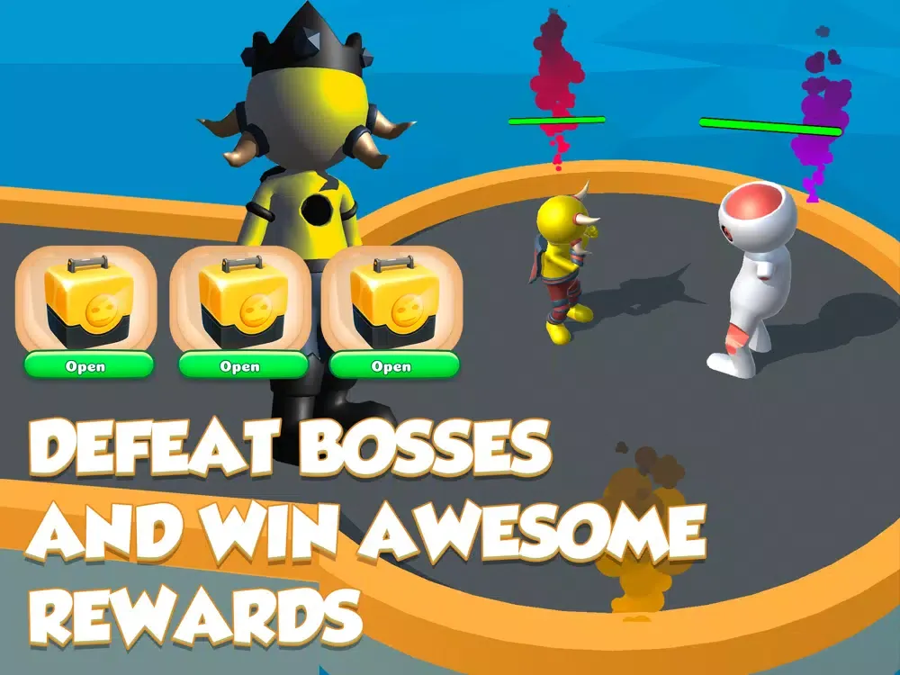 Stickman Run - Count Masters iPad  سکرین شاٹس