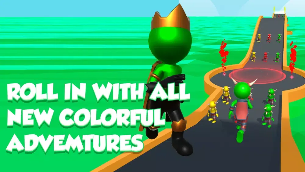 Stickman Run - Count Masters سکرین شاٹس