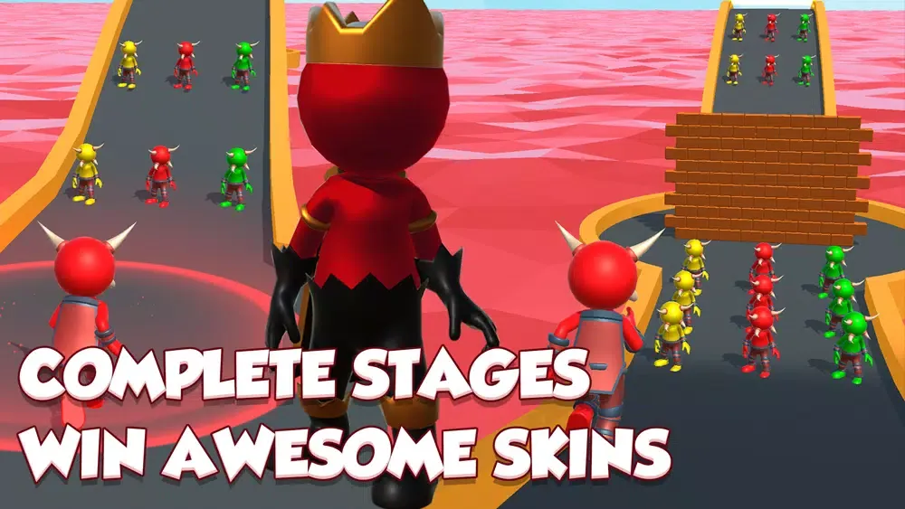 Stickman Run - Count Masters سکرین شاٹس