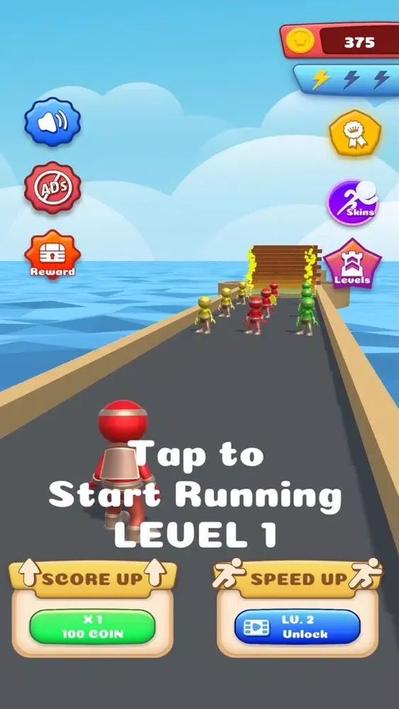 Stickman Run - Count Masters سکرین شاٹس