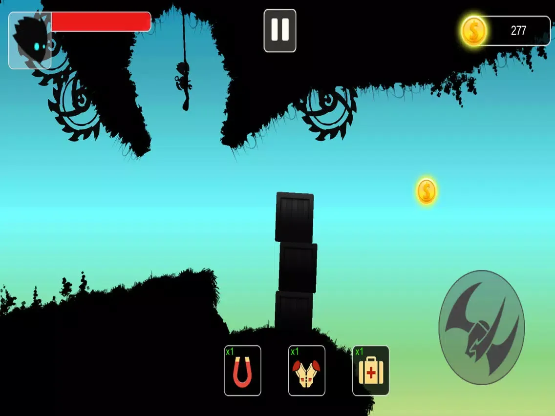 Stickman swing : Rope Swing iPad  Screenshots