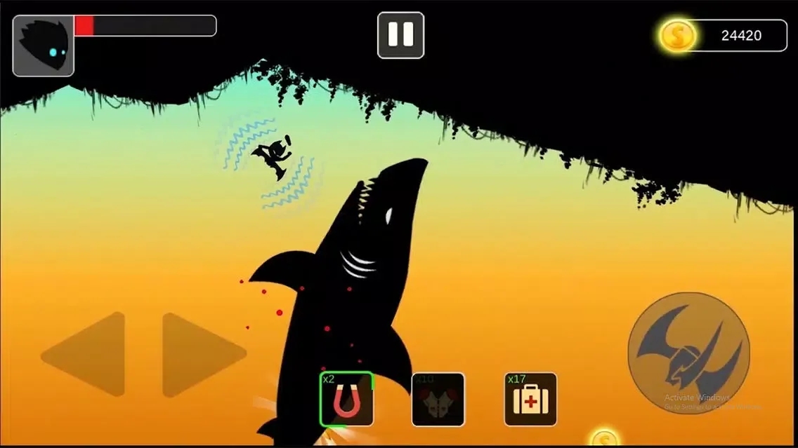 Stickman swing : Rope Swing Screenshots
