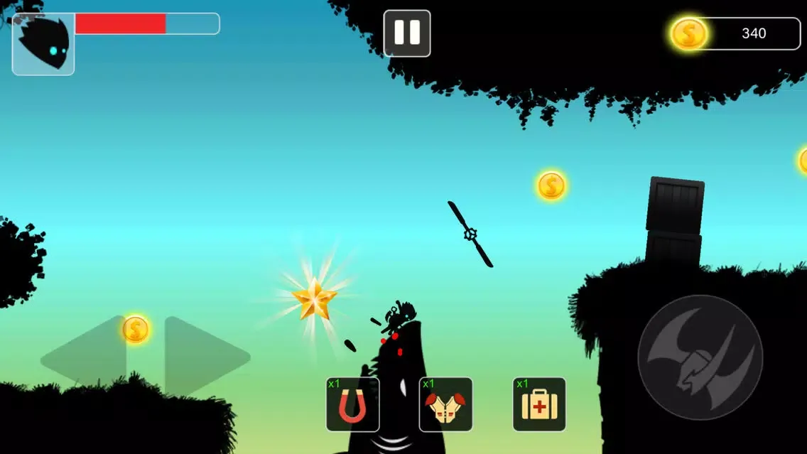 Stickman swing : Rope Swing Screenshots