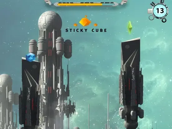 Captures d'écran de Sticky Cube - Cube jump iPad 