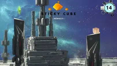 Captures d'écran de Sticky Cube - Cube jump