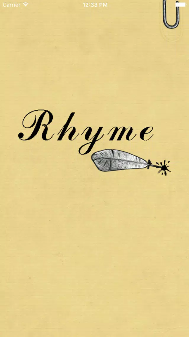 Rhymes generator應用截圖