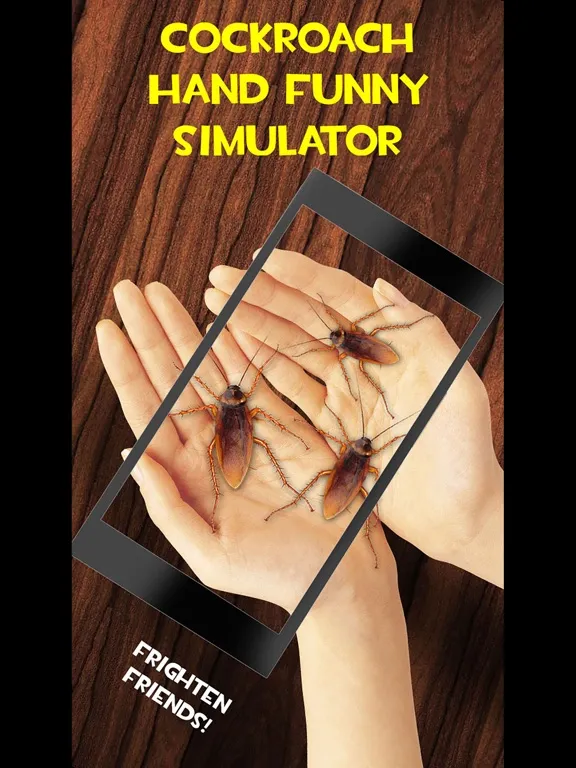 ภาพหน้าจอของ Cockroach Hand Funny Simulator iPad 