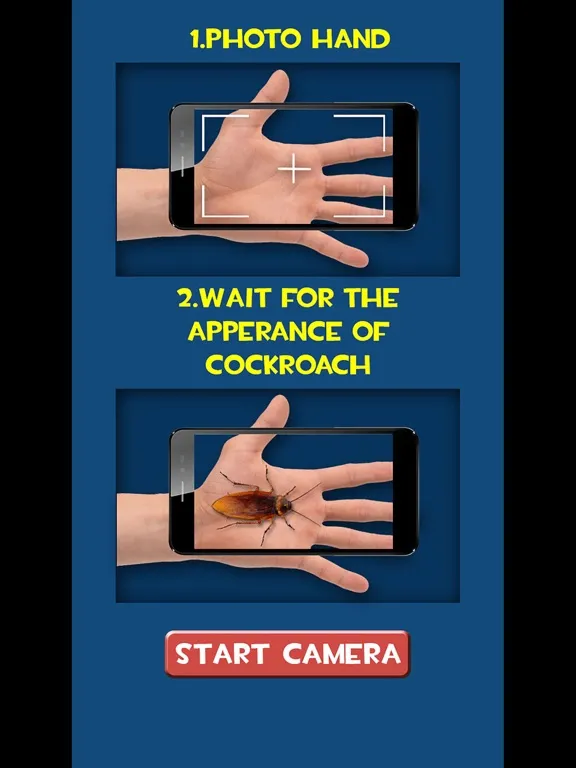 ภาพหน้าจอของ Cockroach Hand Funny Simulator iPad 