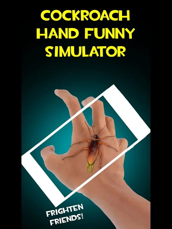 ภาพหน้าจอของ Cockroach Hand Funny Simulator iPad 