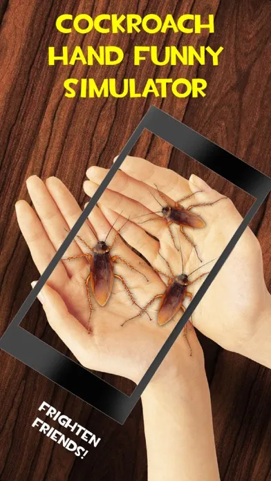 ภาพหน้าจอของ Cockroach Hand Funny Simulator