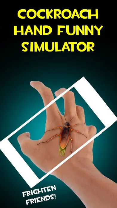 ภาพหน้าจอของ Cockroach Hand Funny Simulator