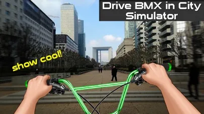Drive BMX in City Simulator স্ক্রিনশট