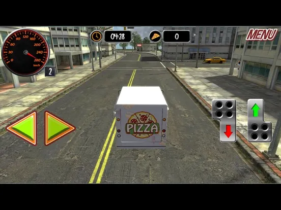 صور Drive Pizza Delivery Car 3D iPad 