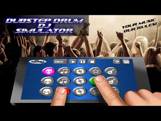 Dubstep Drum DJ Simulator iPad Screenshots