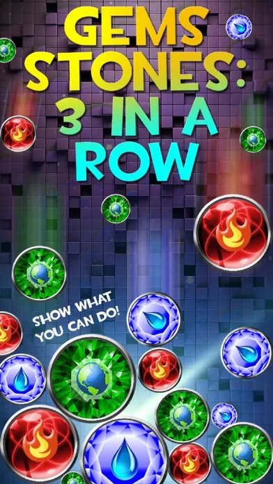 Gems Stones 3 In a Row スクリーンショット