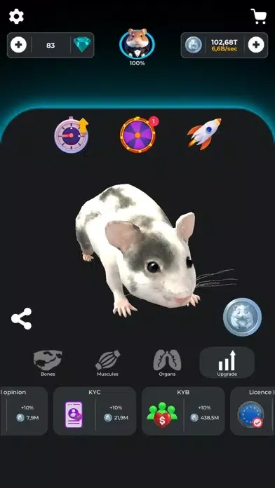 Hamster Clicker - Crypto Games应用截图