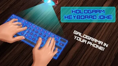 Captures d'écran de Hologram Keyboard Joke