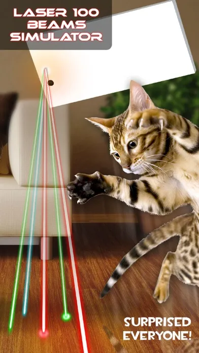 Capturas de pantalla de Laser 100 Beams Prank