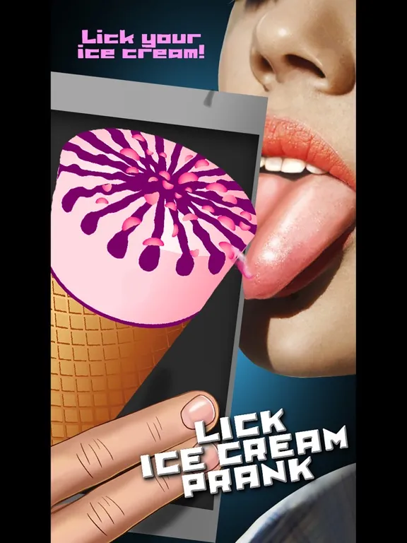 Скриншоты Lick Ice Cream Prank iPad 