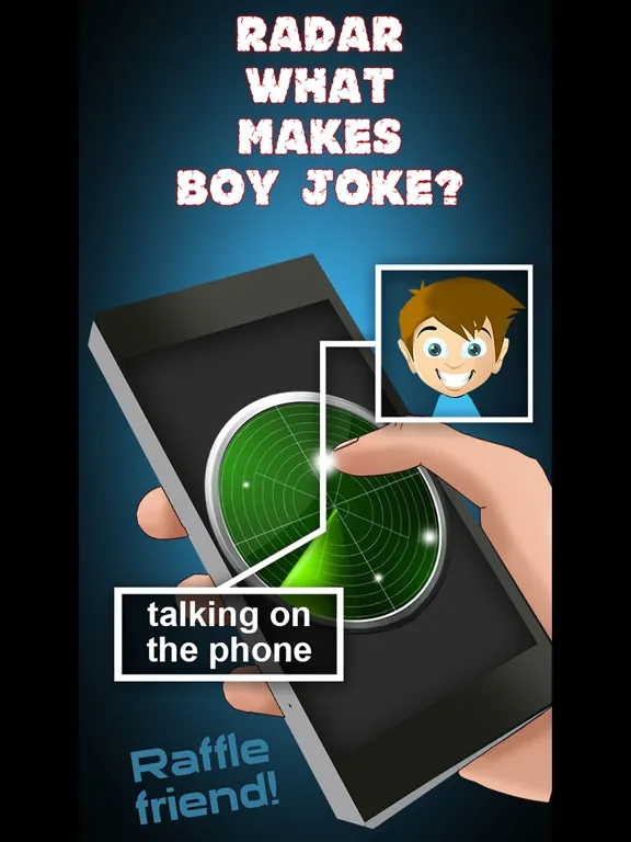 Radar What Makes Boy Joke iPad 应用截图