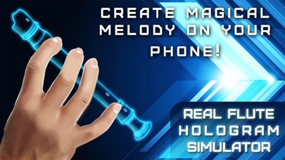 Tangkapan layar Real Flute Hologram Simulator