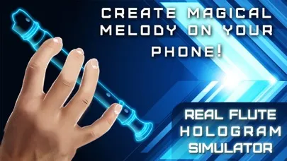Real Flute Hologram Simulator スクリーンショット
