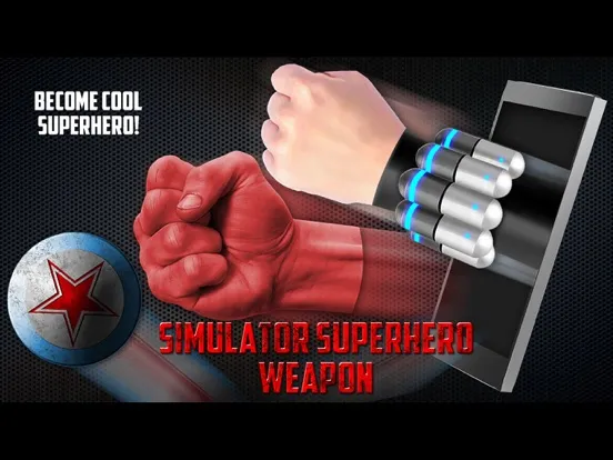 Simulator Superhero Weapon iPad  スクリーンショット