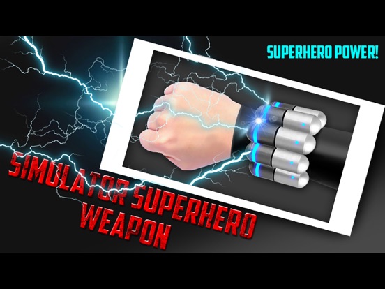 Simulator Superhero Weapon iPad  स्क्रीनशॉट