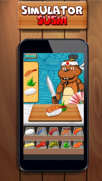 ภาพหน้าจอของ Simulator Sushi