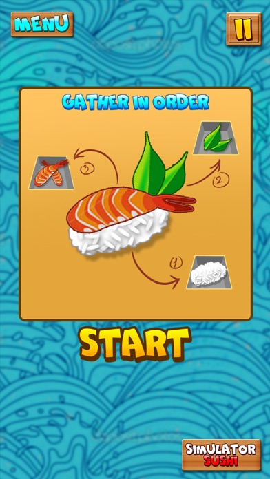 ภาพหน้าจอของ Simulator Sushi