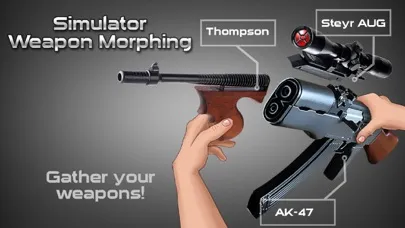 ภาพหน้าจอของ Simulator Weapon Morphing