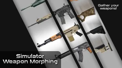 ภาพหน้าจอของ Simulator Weapon Morphing