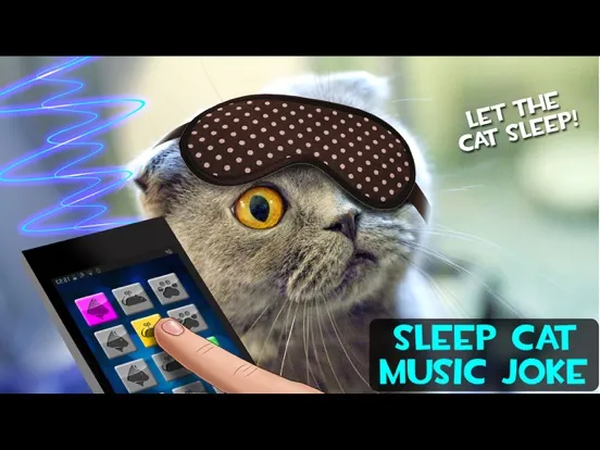 Zrzuty ekranu Sleep Cat Music Joke iPad 