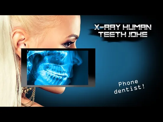 X-Ray Human Teeth Joke iPad  Ekran Görüntüleri