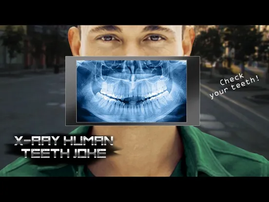 X-Ray Human Teeth Joke iPad  Ekran Görüntüleri