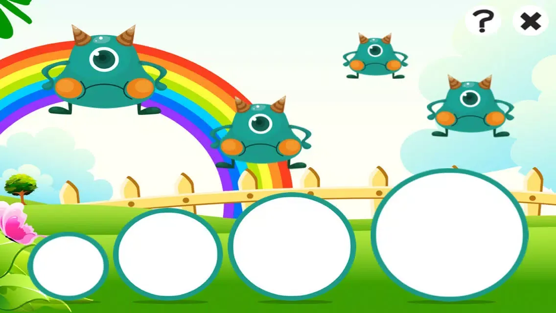 A Cute Monsters Learning Game for Children: Learn and Play for Pre-School应用截图