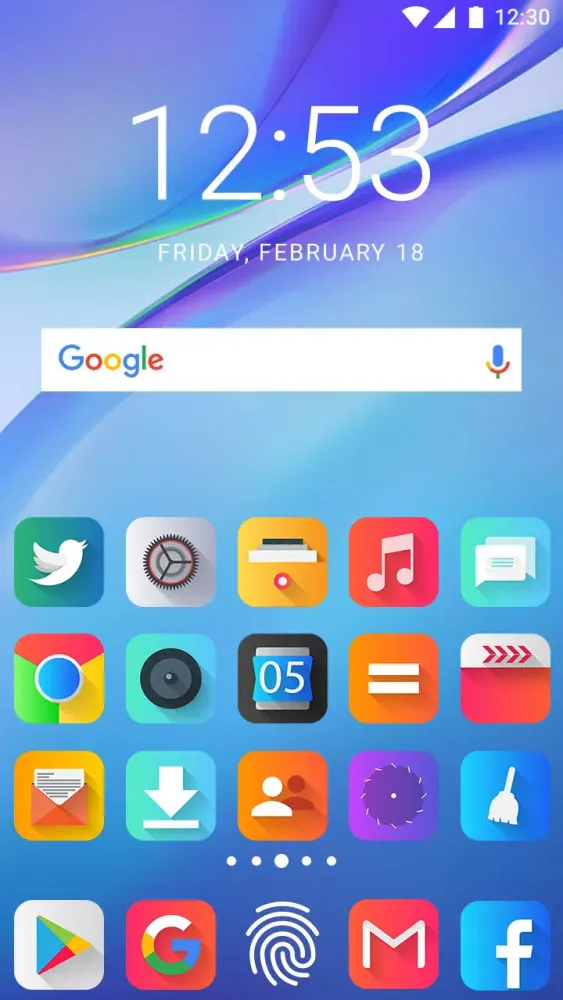 A55s Theme for Oppo Screenshots