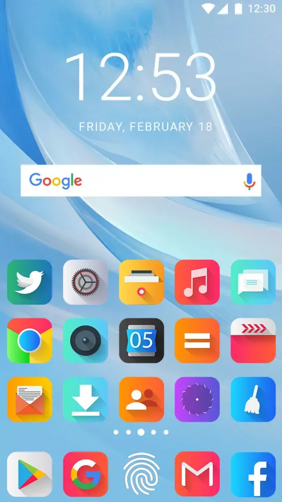A55s Theme for Oppo Screenshots