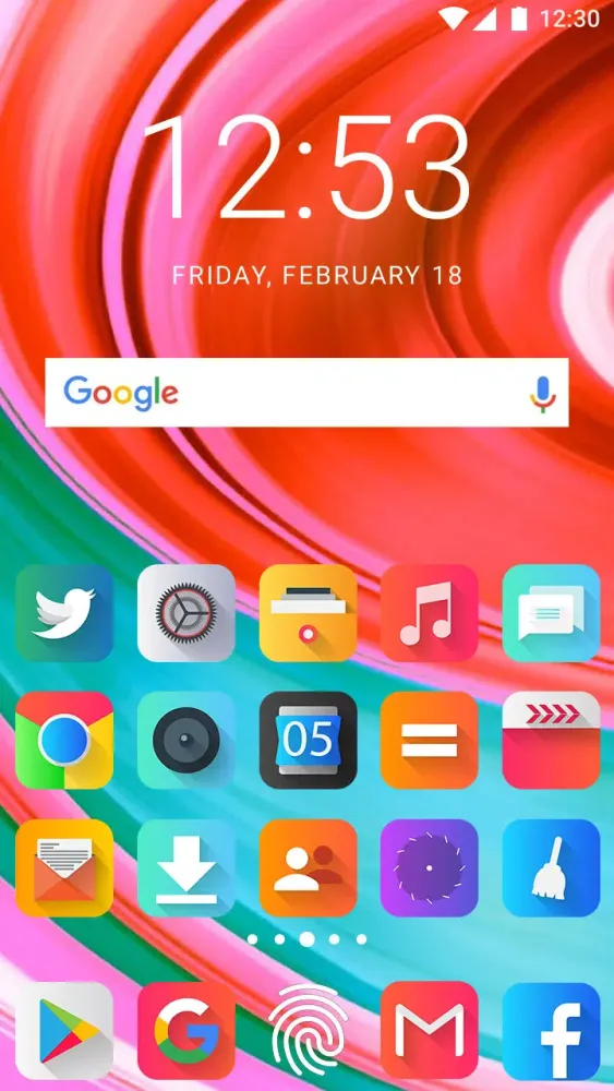 A55s Theme for Oppo Screenshots