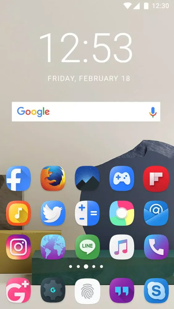 Theme for Samsung Galaxy A22 Screenshots