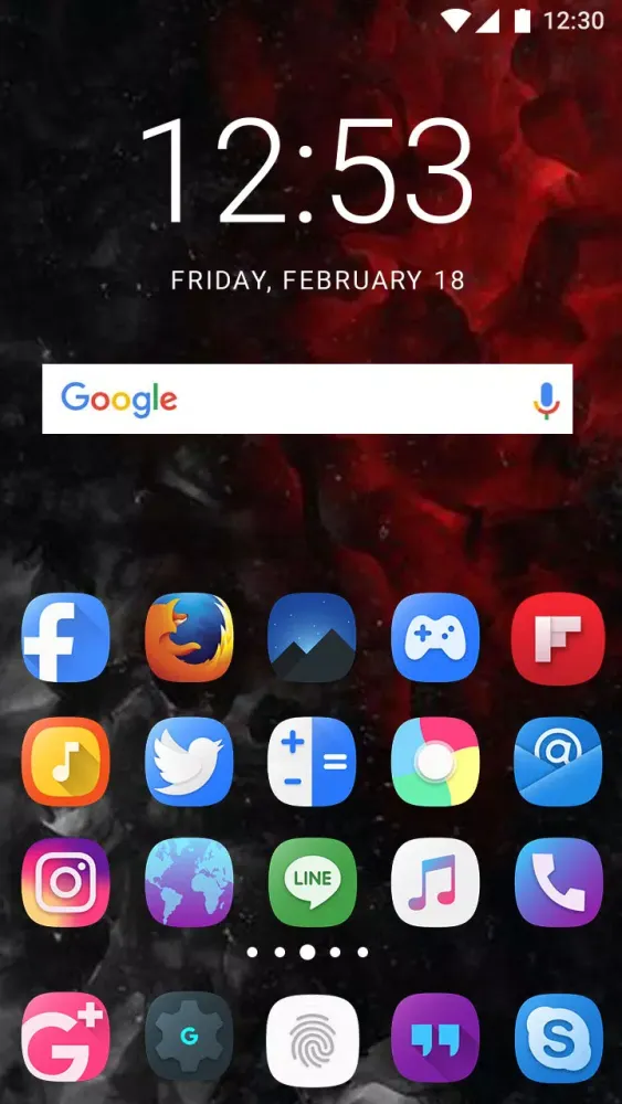 Theme for Samsung Galaxy A22 Screenshots