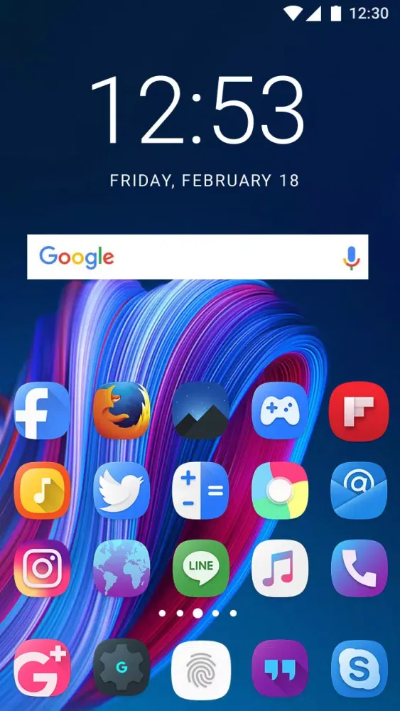 Theme for Samsung Galaxy A22 Screenshots