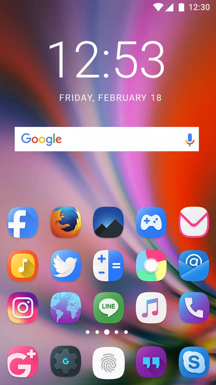 Theme for Sony Xperia 10 iiicapturas de pantalla de la aplicación2
