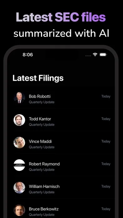 Stock Market App سکرین شاٹس