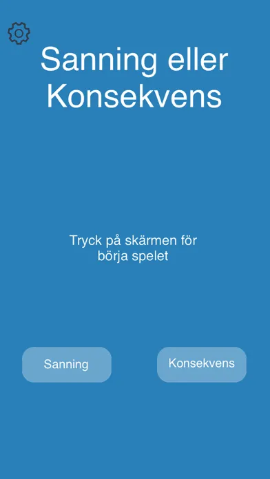 Sanning eller Konka? - Festapp Screenshots