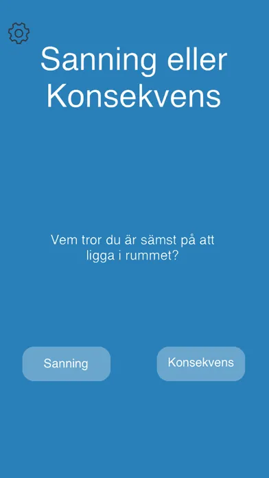 Sanning eller Konka? - Festapp Screenshots