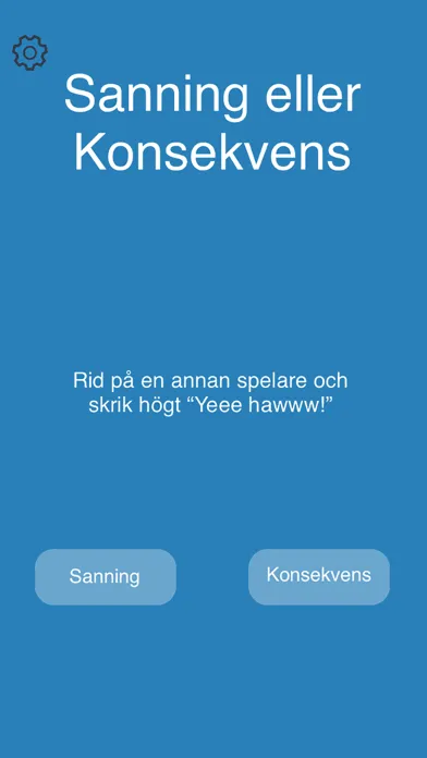 Sanning eller Konka? - Festapp Screenshots